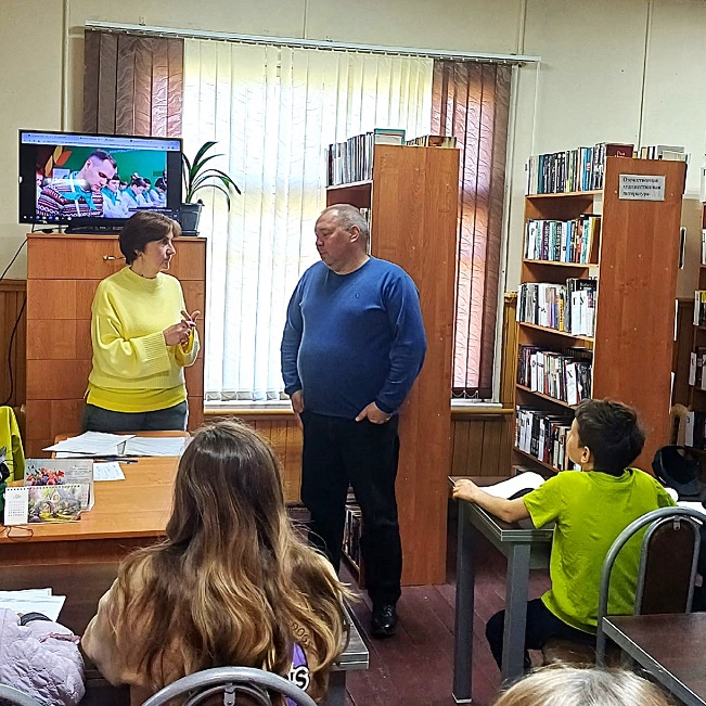 Агродиктант в Загривской библиотеке:
